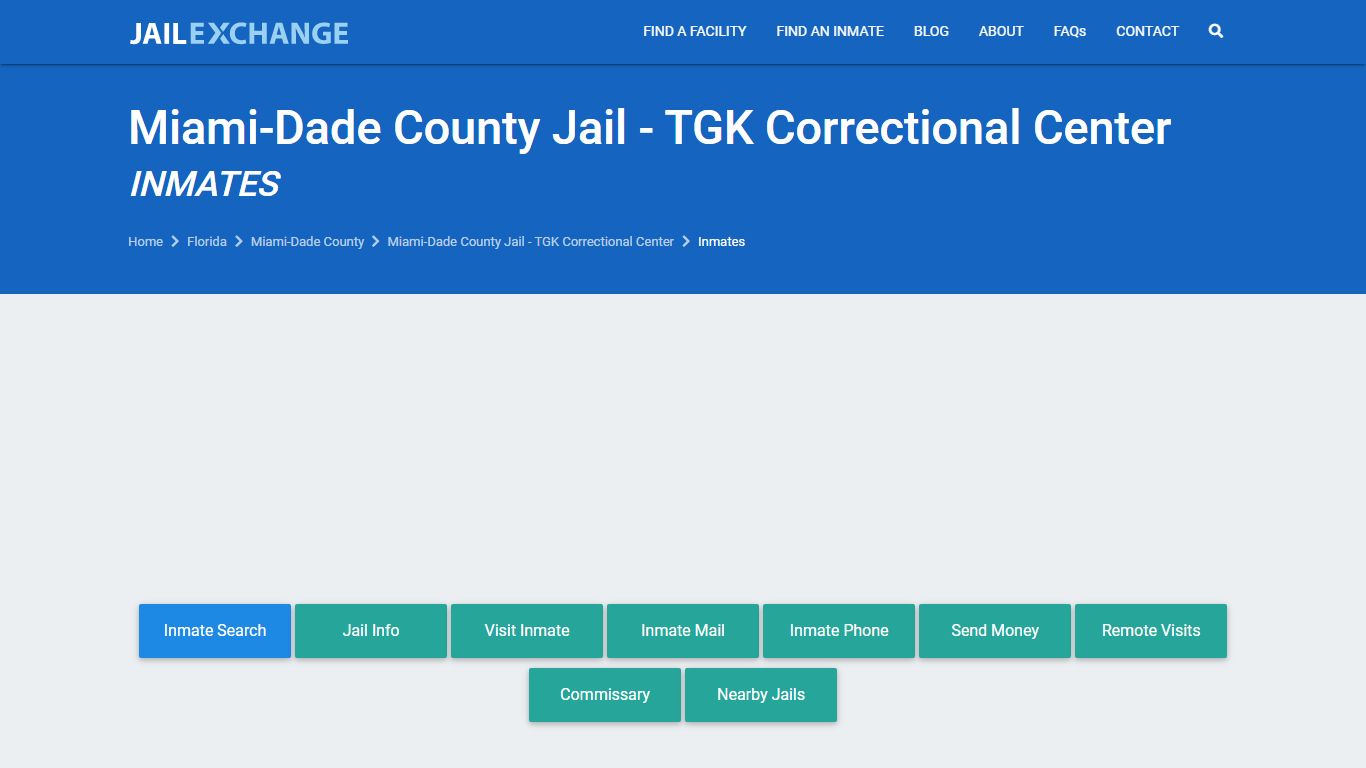 Miami-Dade County Jail - TGK Correctional Center Inmates